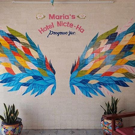 Hotel Maria'S Nicte Ha Progreso  Luaran gambar